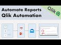 Easily automate reports in Qlik Saas - Automation