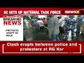 Kolkata Rape-Murder Case | Scuffle Breaks Out Between Police, ABVP Activists in Kolkata's Salt Lake