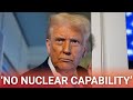 Donald Trump declares Iran has 'no nuclear capability' in tense 60 Minutes interview