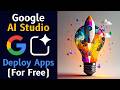 How I Deploy Apps With Google AI Studio 🚀 Full Tutorial + GitHub Tips