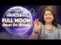 FULL MOON  RITUAL | 01/02 APRIL 2026 | RELEASE \u0026 INVITE BALANCE IN YOUR LIFE