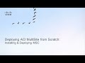 #Deploying ACI Multisite from Scratch.