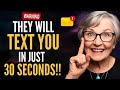 Make Someone TEXT You in 30 Seconds (Without Talking To Them) | Law Of Attraction