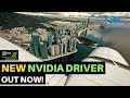 MSFS | NEW NVIDIA DRIVER UPDATE