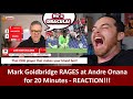 American Reacts Mark Goldbridge RAGES at Onana For 20 Minutes! REACTION