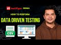 #5 - Data Driven Testing in TestRigor | Save 10X Time on Test Automation Testing Using Generative AI