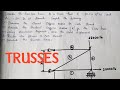 FEM : Problem based on trusses