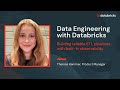 Building reliable ETL pipelines with built-in observability - Data Engineering with Databricks