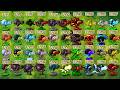 Plants vs. Zombies Fusion Edition: Gatling Pea LV1-LV40, who is stronger?#pvzfusion #pvz