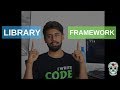 What is library \u0026 framework? (Hindi)
