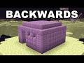I Tried Beating Minecraft Backwards