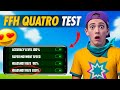 I Tried FFH Quatro App 😲 Headshot Rate From 0 To 100% ? 👽 Nalla Free Fire