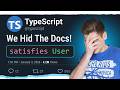 This Amazing TypeScript Feature Has NO Docs!