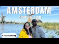 Amsterdam Complete Guide with 3 Days Itinerary | Zaanse Schans \u0026 Utrecht Day Trips | Europe 2025