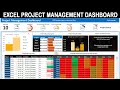 PROGRAM MANAGEMENT DASHBOARD EXCEL (Excel Dashboard Video Tutorial full class)