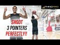 How to Shoot a 3 Pointer PERFECTLY!!! Basketball Shooting Drills