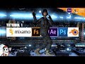 Tutorial 1 - Adobe Fuse - Mixamo - After Effects -
