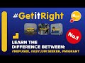 #GetitRight - What is the difference between a refugee, an asylum seeker and a migrant?