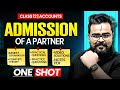 Admission of a Partner Class 12 One Shot | Accounts | Gaurav Jain
