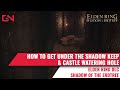 How To Get Under The Shadow Keep  - Elden Ring Castle Watering Hole