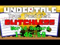 Undertale True Pacifist Glitchless Speedrun in 1:46:58 (World Record)