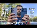 Samsung Galaxy S26 Ultra Vs iPhone 17 Pro Camera Test ! 🔥