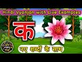 Hindi Vyanjan | New Words | Live Examples | WATRstar