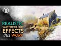 Amazing Watercolour Effects That “Actually” Work in a painting