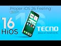 Tecno HiOS 16 Update for Eligible Tecno Mobiles Base on Android 16