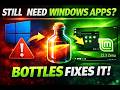 Still Need Windows Apps? Bottles on Linux Mint 22.3 Zena Makes It EASY! | Linux vs Windows 2026