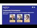 High Stakes, Higher Standards: How to Regulate Independent Directors? | ISB Insights Forum 2024