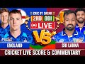 Sri Lanka vs England | 2nd ODI | Cricket Live Score \u0026 Commentary