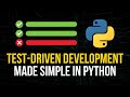 Test-Driven Development in Python: Test First Code Later