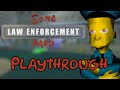 The Simpsons Hit \u0026 Run - Some Law Enforcement Mod by Surreal Bot Playthrough