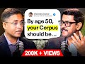 Financial Freedom by 50: How Much You Need \u0026 Where to Invest | ft. Dhirendra Kumar with Rahul Jain