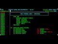 IBM MVS - Editing, compiling and executing a Cobol program - M2