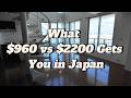 $960 vs $2200 Apartment Tour | Fukuoka, Japan