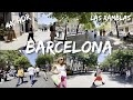 Barcelona, Spain 🇪🇸 - 4K-HDR Walking Tour (▶64min)