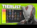 BEST Warframes 2026 TIER LIST