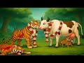 गाय और बाघ का स्वयंवर | गाय की शादी | Hindi kahaniyan | Moral Stories | Bedtime Stories 