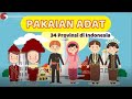 NAMA-NAMA PAKAIAN ADAT DI INDONESIA