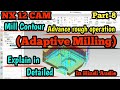 adaptive milling || adaptive milling in nx || nx tutorial adaptive milling