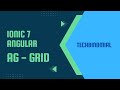 Ionic 7 CRUD: Part3 Angular ag-grid  + Ionic service + Node Express server and MySQL