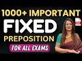 1000+ Fixed Preposition For SSC CGL ,  STENO, CPO \u0026 CHSL Mains CDS, NDA \u0026 all Other Exams | Rani Mam