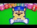 Satisfying ASMR | Making Rainbow CHASE PAW Patrol Bathtub by Mix SLIME in Rainbow Eggs CLAY Coloring