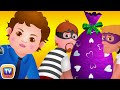 ChuChu TV Police Chase \u0026 Catch Thief in Police Car Save Giant Surprise Eggs Toys, Gifts for Kids