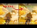 Lossless Scaling On Emulators | How to Double FPS For FREE! (Almost)