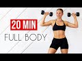 20 MIN FULL BODY TONING \u0026 STRENGTH (Total Body Workout At Home)