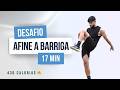 17 MIN CARDIO HIIT Para AFINAR a barriga fazendo todos os dias por 2 semanas! Treino em casa