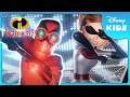 😱 Can Elastigirl Stop The Screenslaver? | Incredibles 2 | Disney Kids